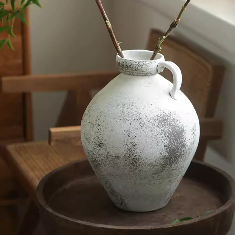Watertight One Handle Pottery Vase