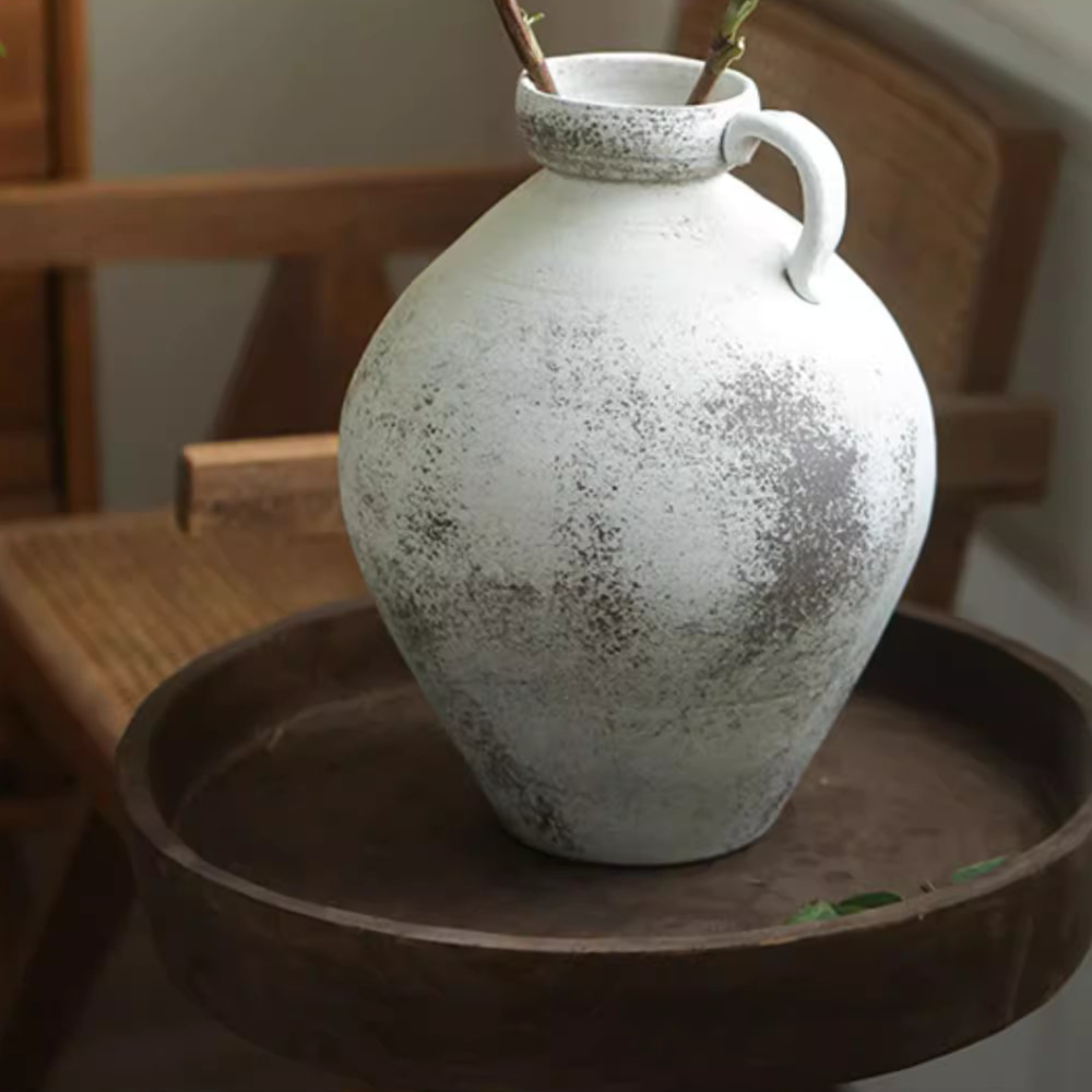 Watertight One Handle Pottery Vase