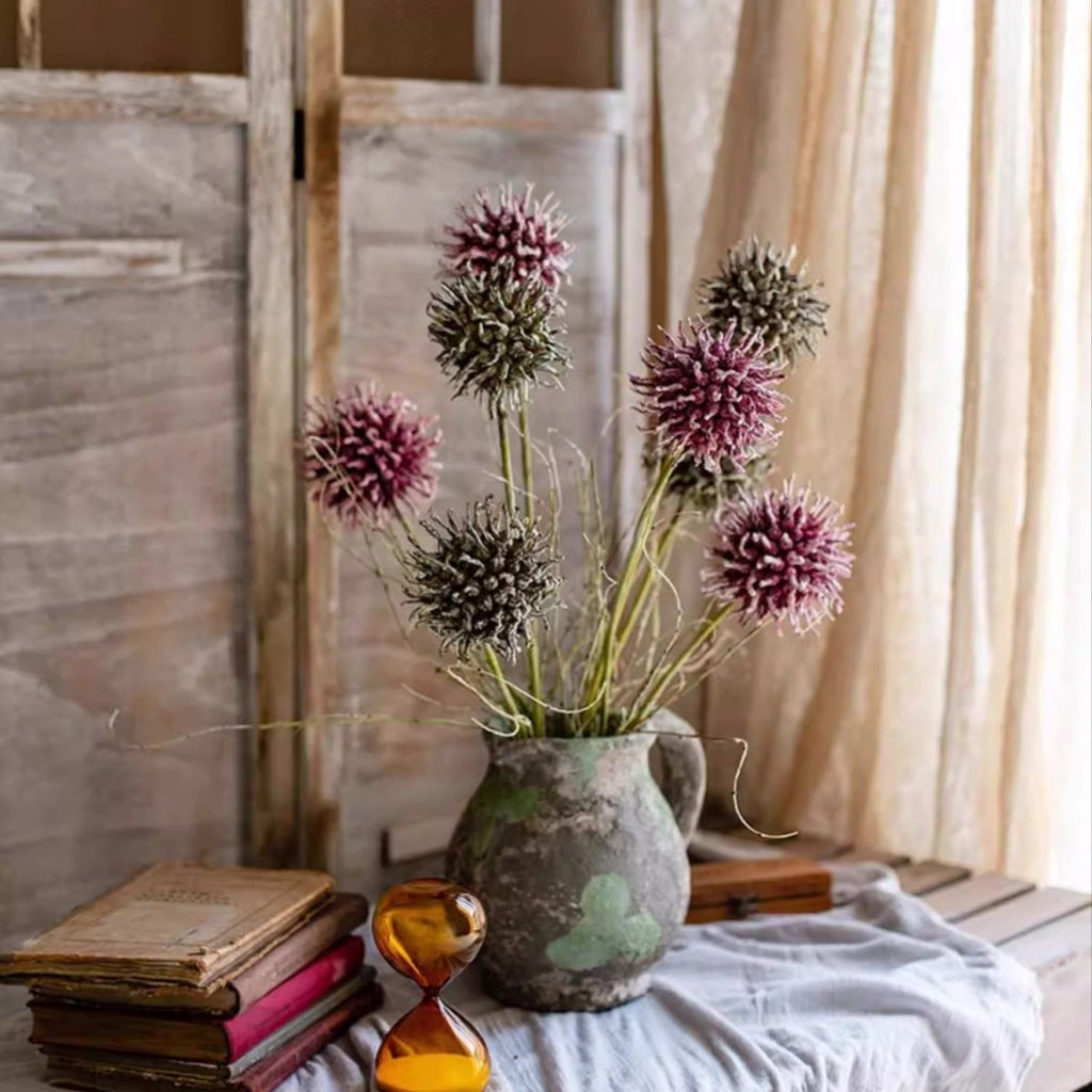Rustic Thistle Pod Stem 27.5" Tall - RusticReach