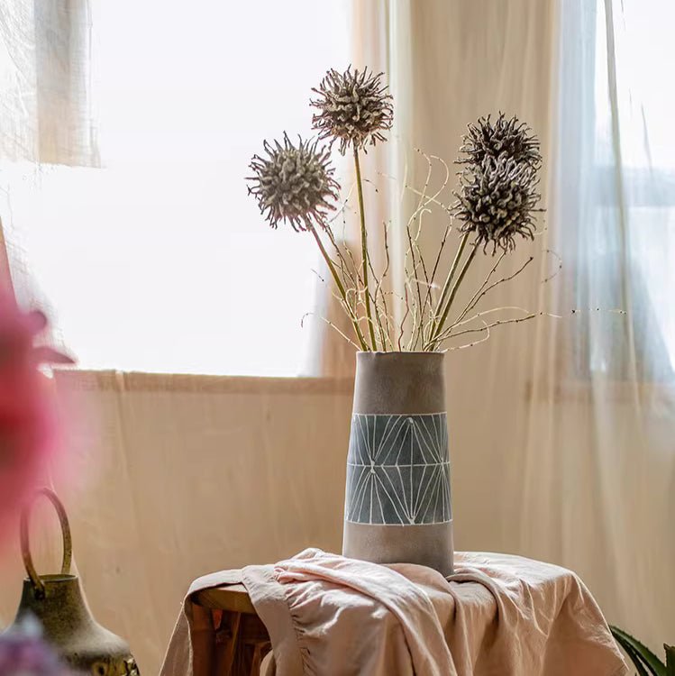 Rustic Thistle Pod Stem 27.5" Tall - RusticReach