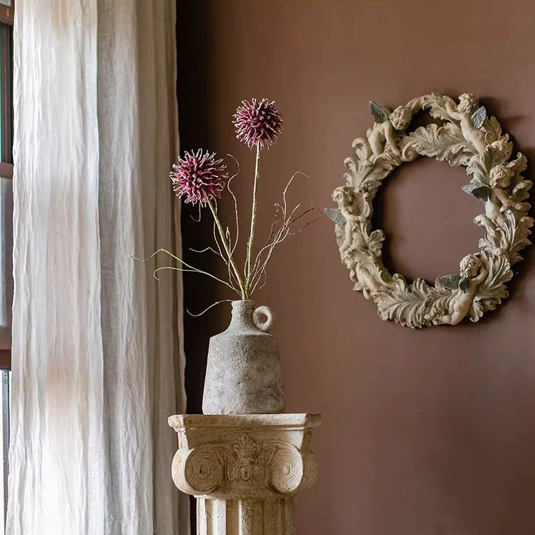 Rustic Thistle Pod Stem 27.5" Tall - RusticReach