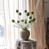 Faux Thistle Seed Pod Stem 33" Tall - RusticReach
