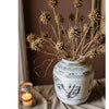 Faux Thistle Seed Pod Stem 33" Tall - RusticReach