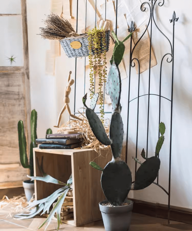 Artificial Cactus in Pot Various Styles - RusticReach