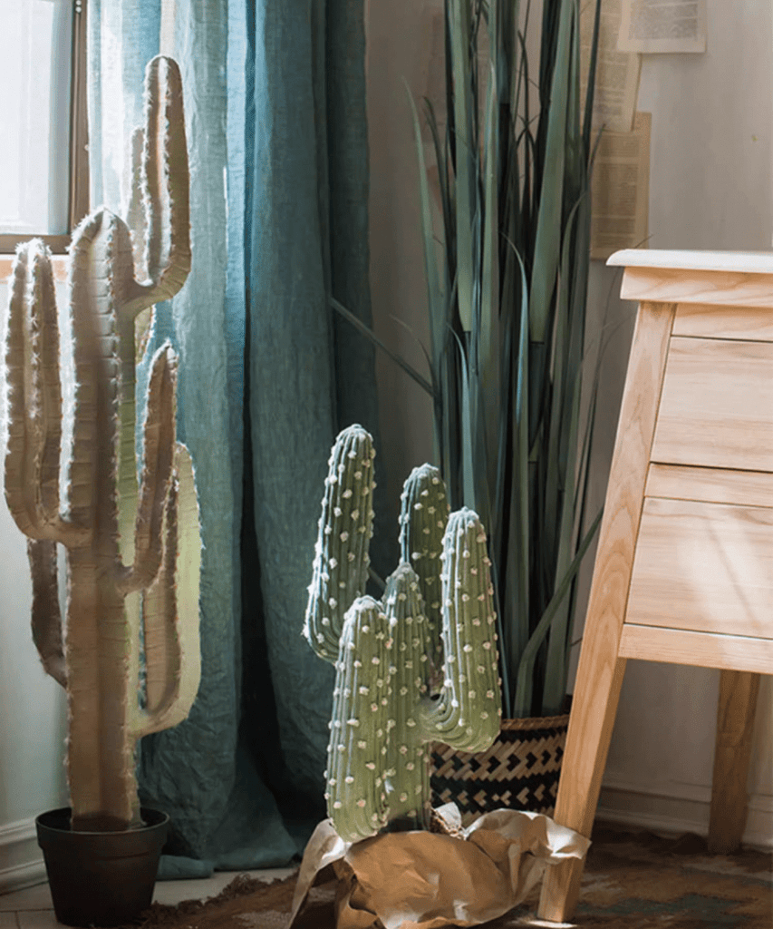 Artificial Cactus in Pot Various Styles - RusticReach