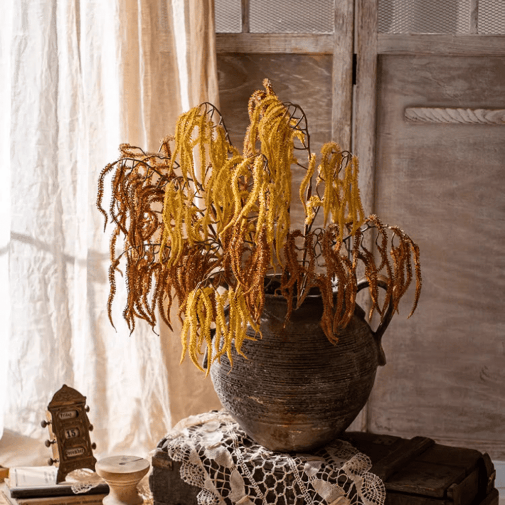 Artificial Amaranth Stem 23.6" Tall - RusticReach