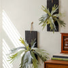 Artificial Antler Fern on Solid Wood Base - RusticReach