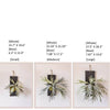 Artificial Antler Fern on Solid Wood Base - RusticReach