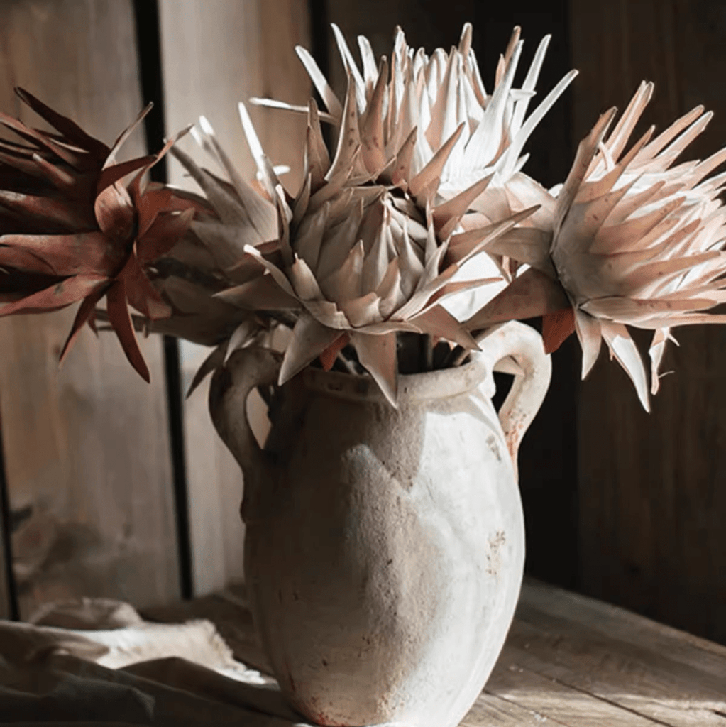 Artificial Artichoke Stem in Various Colors 37" Tall - RusticReach