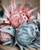 Artificial Artichoke Stem in Various Colors 37" Tall - RusticReach