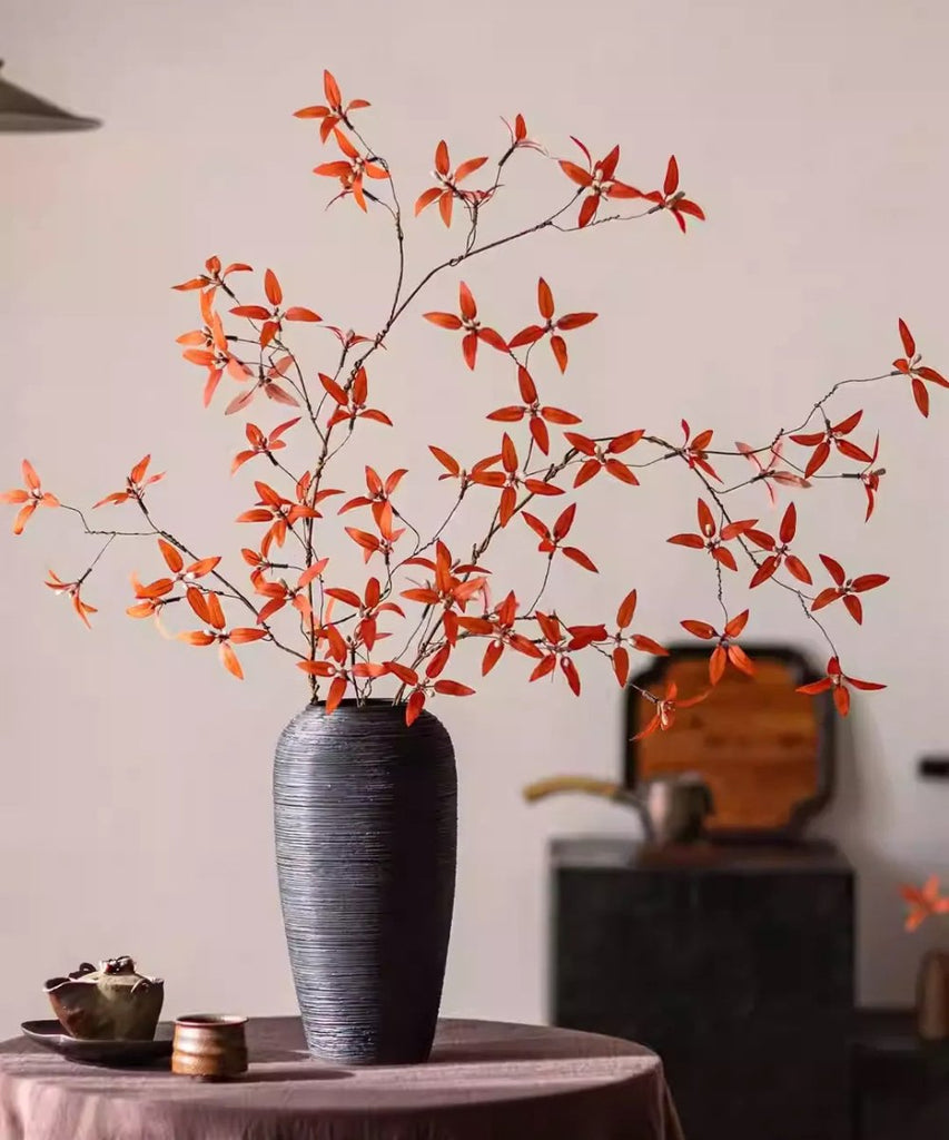Autumn Pomegranate Leaf Stem - RusticReach