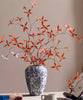 Autumn Pomegranate Leaf Stem - RusticReach