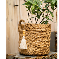 Bag with Tassel Cement Planter