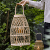 Artistic Bamboo Lantern Candle Holder - RusticReach