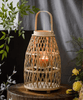 Artistic Bamboo Lantern Candle Holder - RusticReach