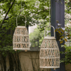 Artistic Bamboo Lantern Candle Holder - RusticReach
