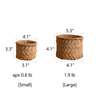 Bamboo Looking Cement Planter - RusticReach