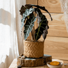 Bamboo Looking Cement Planter - RusticReach