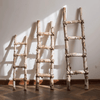 White Birch Wood Decorative Ladder - RusticReach