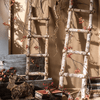 White Birch Wood Decorative Ladder - RusticReach