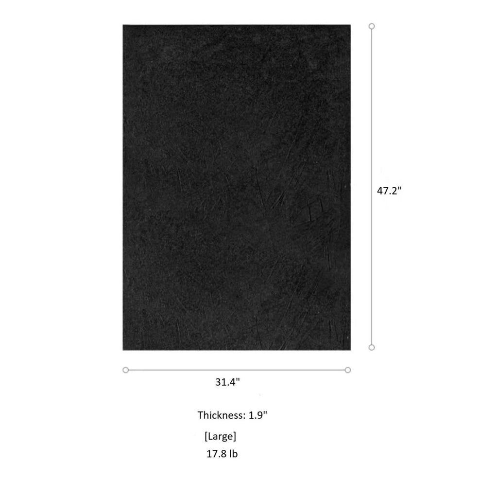 Black Textured Wall Art - RusticReach