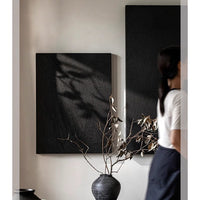 Black Textured Wall Art