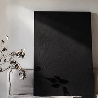 Black Textured Wall Art