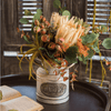 Mountian Oriole Autumn Art King Protea Bouquet - RusticReach