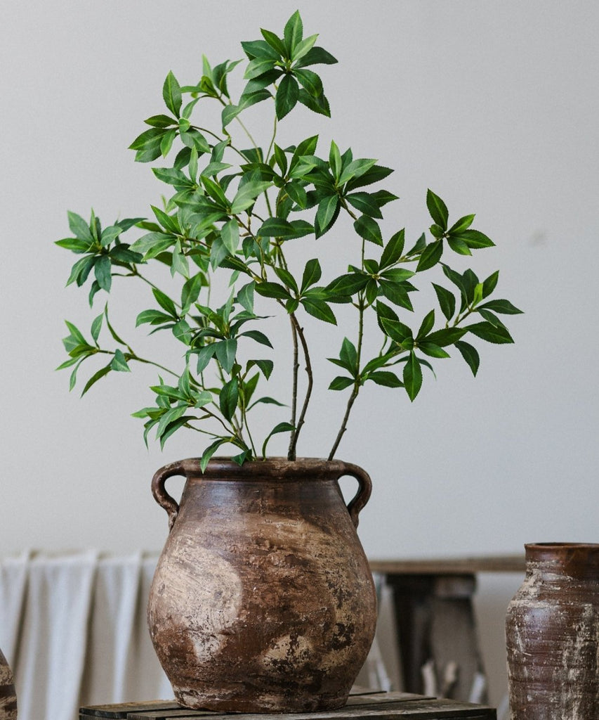 Restoration Brown Clay Pot - RusticReach