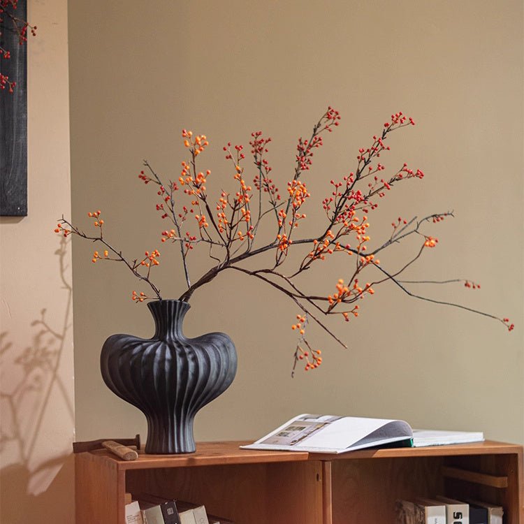 Rustic Berries on Tall Branch - RusticReach