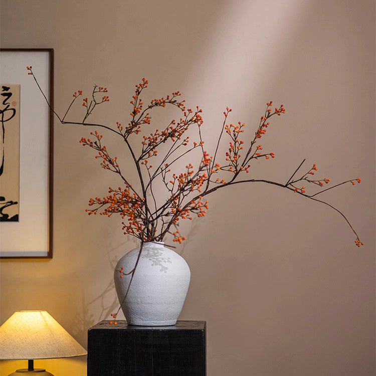 Rustic Berries on Tall Branch - RusticReach