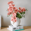 Artificial Butterfly Orchid Stem in Pink 27.5" Tall - RusticReach