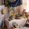 Cotton Blend Woven Storage Basket - RusticReach