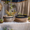 Cotton Blend Woven Storage Basket - RusticReach