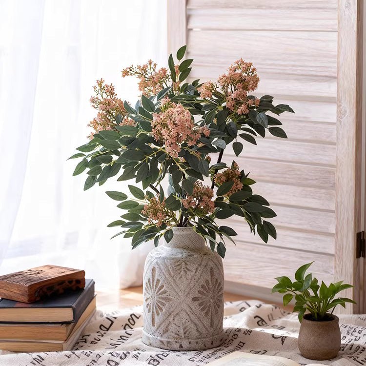 Cottage Garden Blossom Stem 35.4" Tall - RusticReach