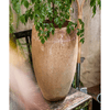 Distressed Cement Plant Pot Tall - RusticReach
