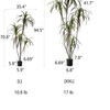 Artificial Dracaena Tree - RusticReach