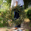 Evergreen Fern Garland and Wreath - RusticReach