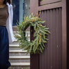 Evergreen Fern Garland and Wreath - RusticReach