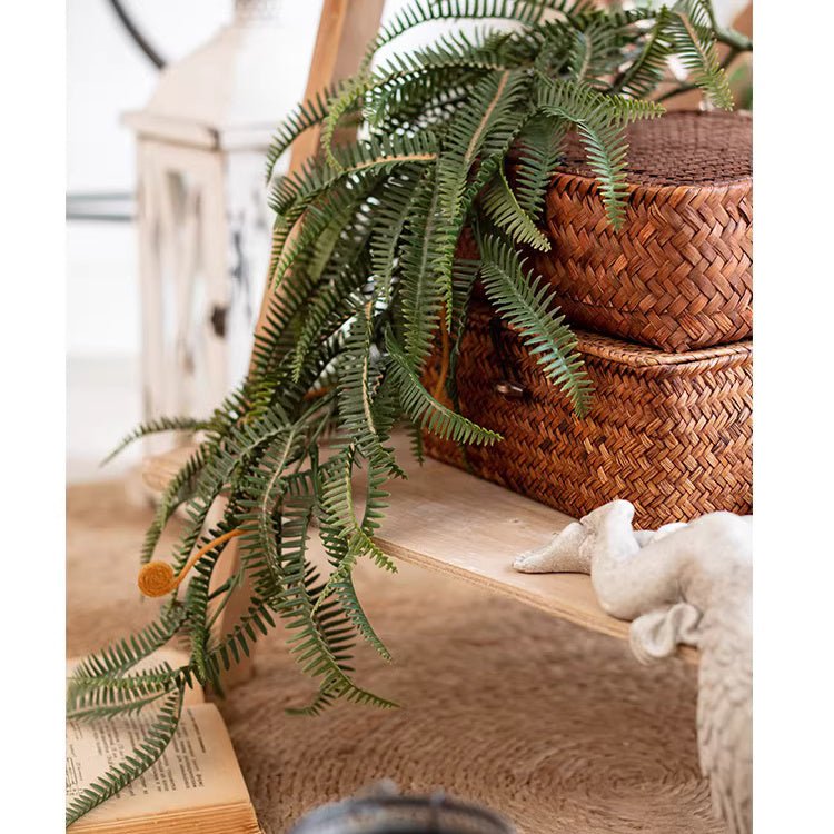 Evergreen Fern Garland and Wreath - RusticReach