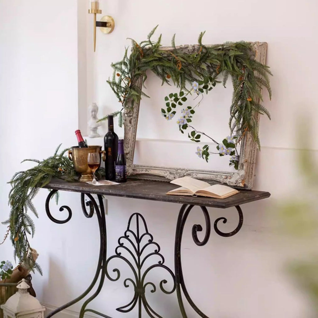 Evergreen Fern Garland and Wreath - RusticReach
