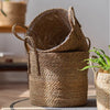 French Country Woven Planter Basket - RusticReach