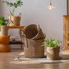 French Country Woven Planter Basket - RusticReach