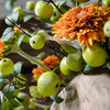 Artificial Green Apple Branch with Leaves - RusticReach