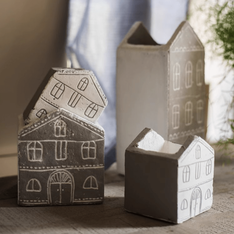 TinyHome Clay Planters - RusticReach