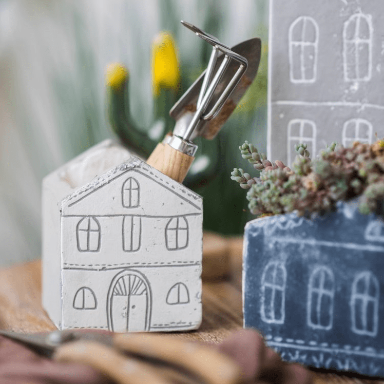 TinyHome Clay Planters - RusticReach