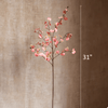Impressionist Oncidium Orchid Stem in Pink 31" Tall - RusticReach
