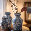 Indigo Porcelain Vase - RusticReach