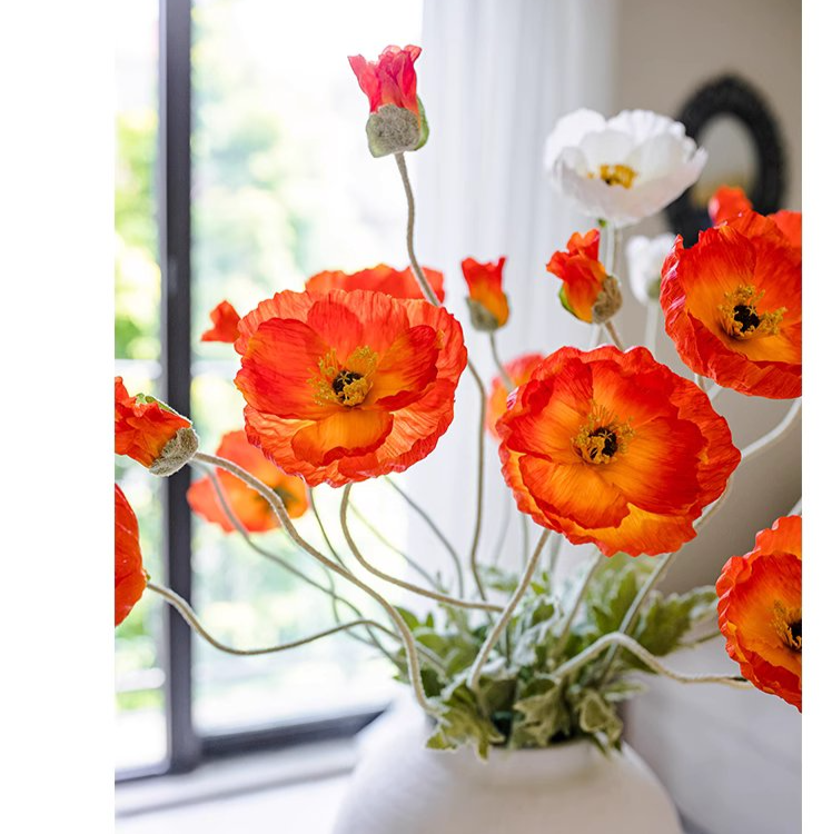 Silicone Poppy Flower Pot Lids (5 Sizes)