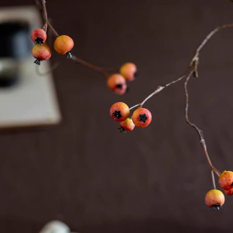 Leafless Berry Branch Stem 45.2" Tall - RusticReach